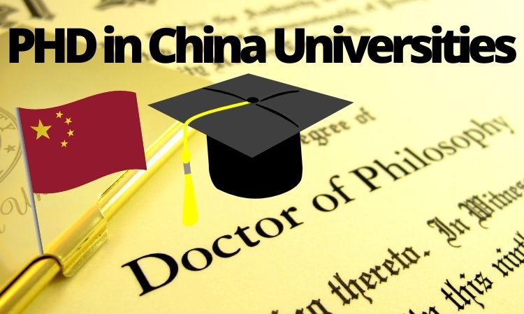 phd online in china