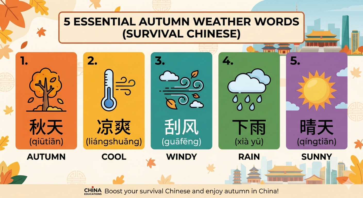 Essential-autumn-words-in-Survival-Chinese-list